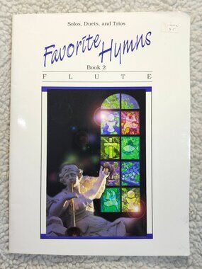 Belwin Mills Favorite Hymns Book 2 Flute Solos Duets Trios Sheet Music 1998